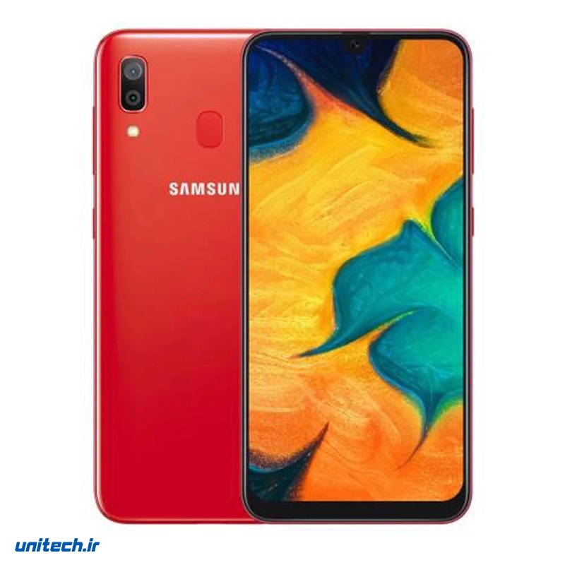 گوشی موبایل سامسونگ مدل Galaxy A30 SM A305F DS دو سیم کارت ظرفیت 64 گیگابایت Px80gD